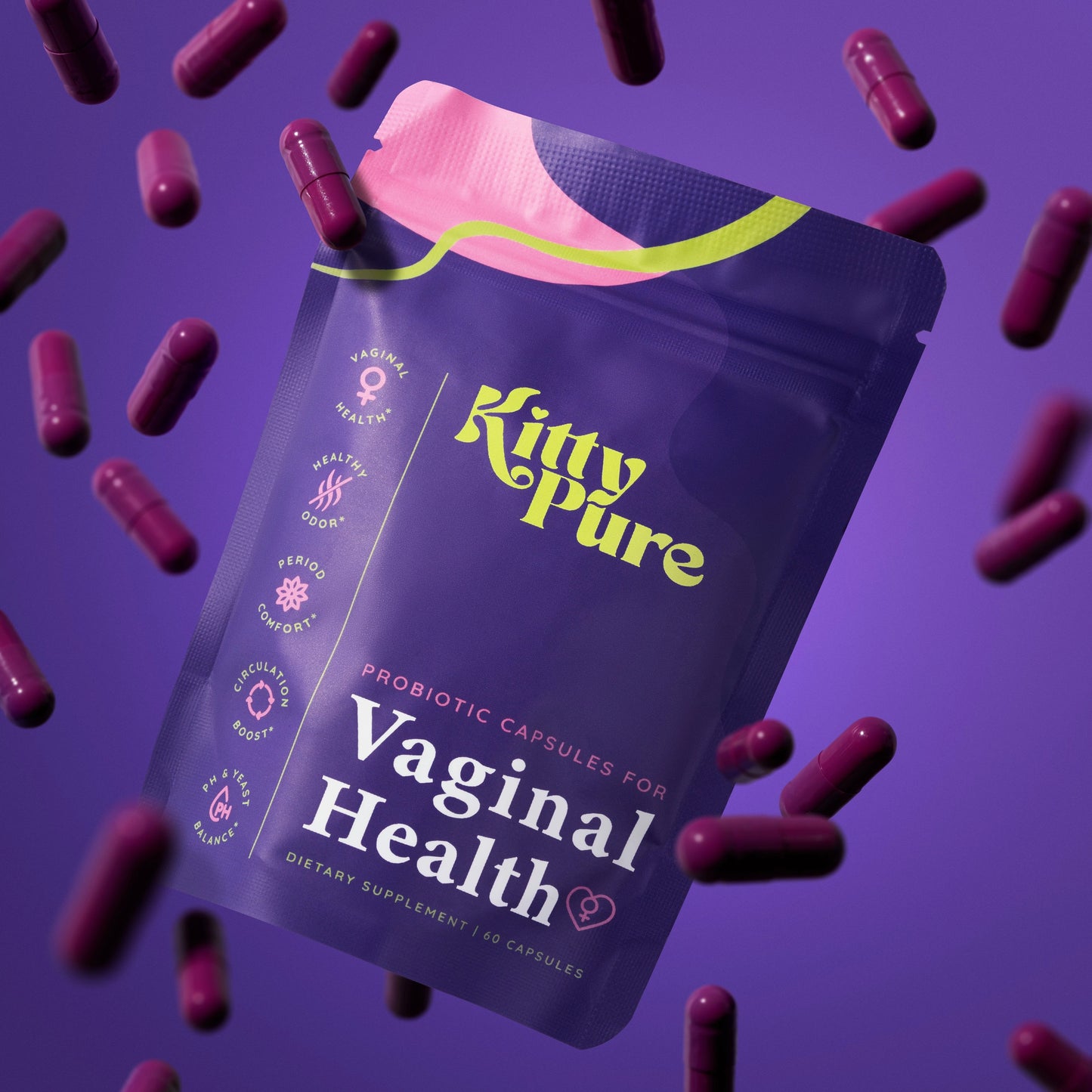 KittyPure Vaginal Probiotic Capsules